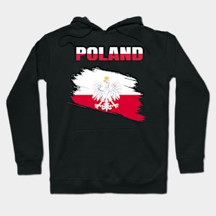 Poland Flag Hoodie